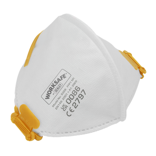 [9329/3] Worksafe® Fold Flat Mask FFP1 - Pack of 3