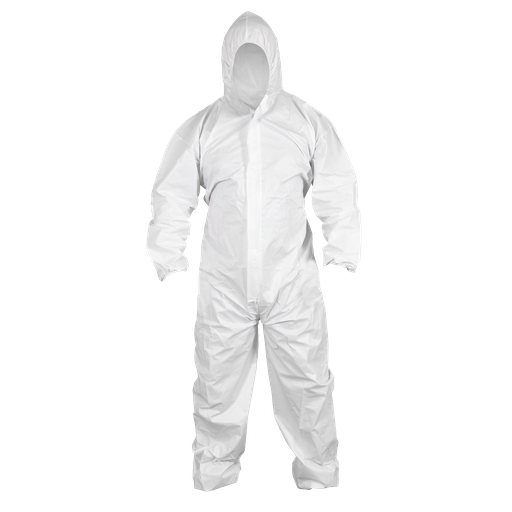 [9602L] Worksafe® Type 5/6 Disposable Coverall - Large
