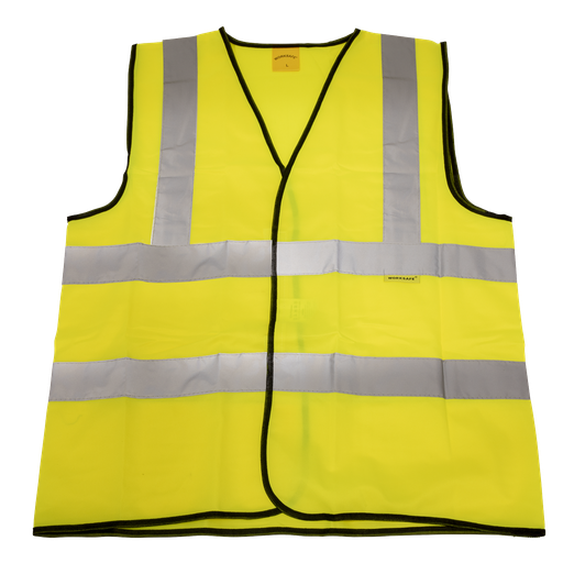 [9804M] Worksafe® Hi-Vis Yellow Waistcoat - Medium