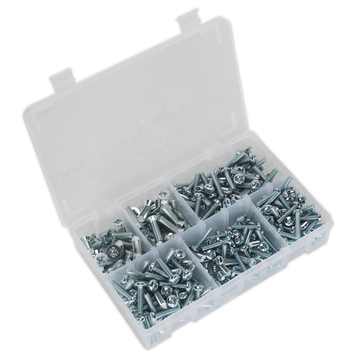 [AB054MS] Machine Screw Assortment Countersunk & Pan Head Pozi - M5-M8 - 264pc