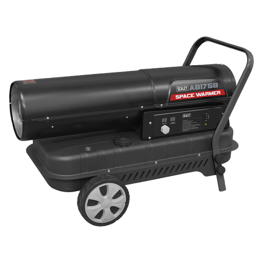 [AB1758] Space Warmer® Kerosene/Diesel Heater with Wheels 175,000Btu/hr