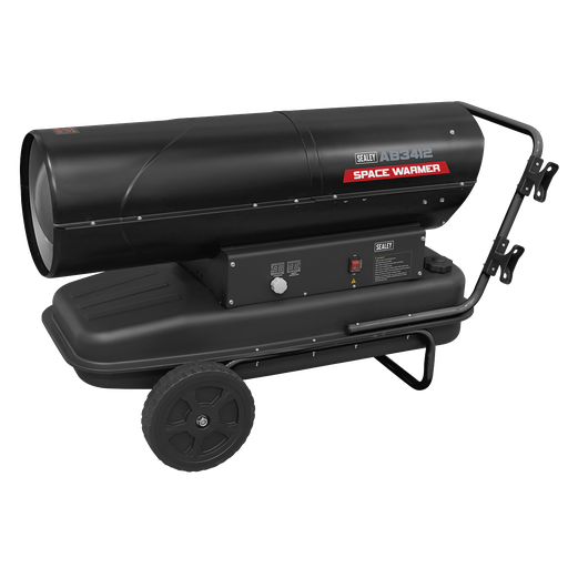 [AB3412] Space Warmer® Kerosene/Diesel Heater with Wheels 340,000Btu/hr