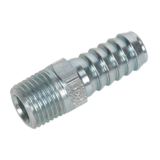 [AC09] PCL Screwed Tailpiece Male 1/4"BSPT - 3/8" Hose - Pack of 5