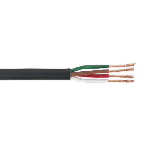 [AC24204CTH] Thin Wall Automotive Cable 4 x 0.75mm² 24/0.20mm 30m - Black