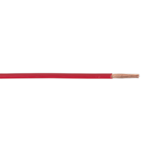 [AC2830RE] Thin Wall Single Automotive Cable 2mm² 28/0.30mm 50m - Red
