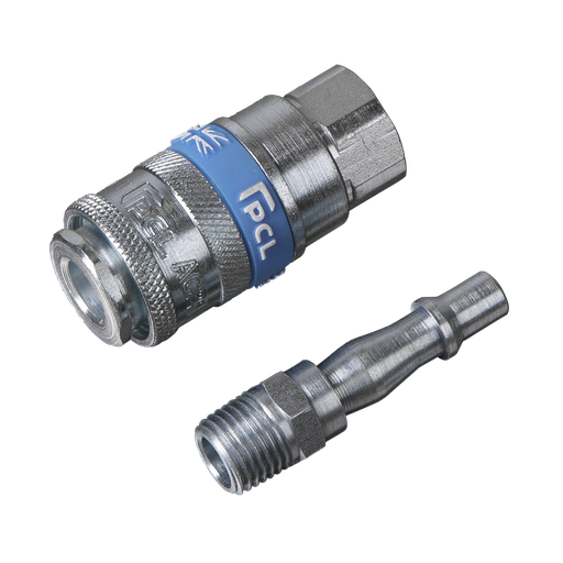 [AC61] PCL Air Tool Coupling Kit 1/4"BSP 2pc