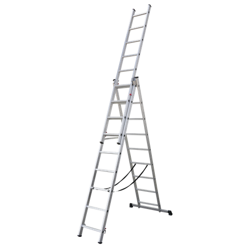 [ACL3] Extension Combination Ladder 3 x 9 Aluminium - BS EN 131