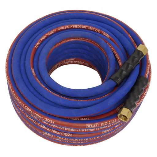 [AH30R/12] Extra-Heavy-Duty Air Hose with 1/2"BSP Unions 30m x 13mm