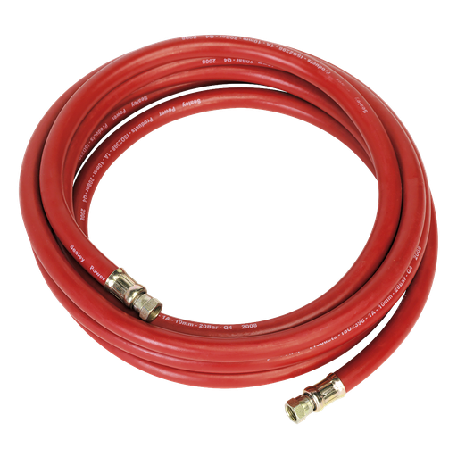 [AHC538] Air Hose with 1/4"BSP Unions 5m x 10mm