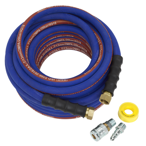 [AHK04] High Flow Air Hose Kit with PCL 100 Series Adaptors 15m x 13mm