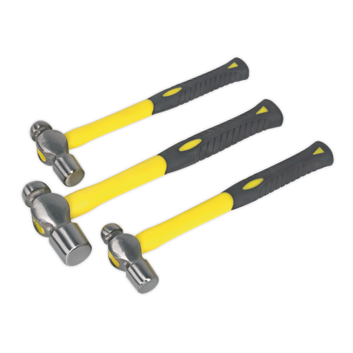 [AK2031] Premier Ball Pein Hammer Set with Fibreglass Shafts 3pc