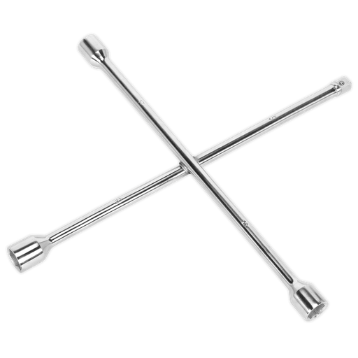 [AK2096] Heavy-Duty 4-Way Wheel Brace 1/2"Sq Drive