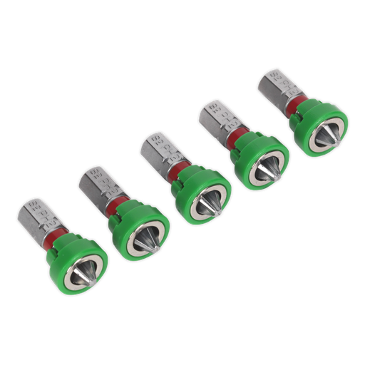 [AK210520] Premier Phillips Power Tool Bit with Magnetic Holder #2 x 25mm - Pack of 5