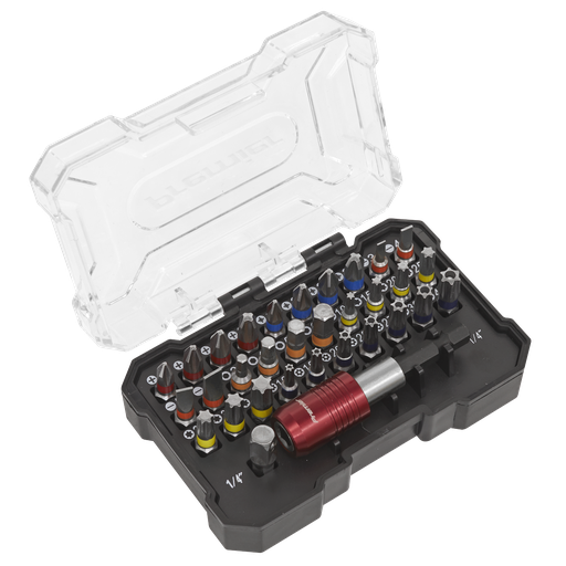 [AK2110] Premier Colour-Coded Power Tool Bit Set 32pc