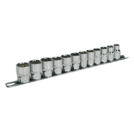 [AK2682] Premier Socket Set 3/8"Sq Drive 12-point 12pc