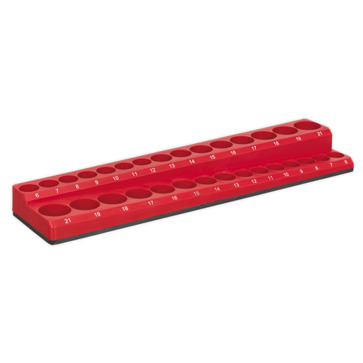 [AK27086] Premier Socket Holder Magnetic 3/8"Sq Drive Capacity 30 Sockets