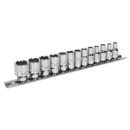 [AK2746] Premier Lock-On™ Socket Set 1/4"Sq Drive 13pc