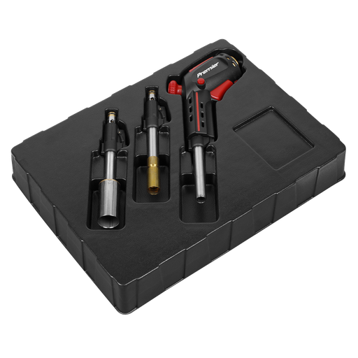 [AK2958] Premier 3-In-1 Interchangeable Propane Torch Set