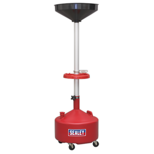 [AK36D] Manual Discharge Mobile Oil Drainer 36L