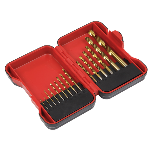[AK3715HSS] HSS Drill Bit Set 15pc