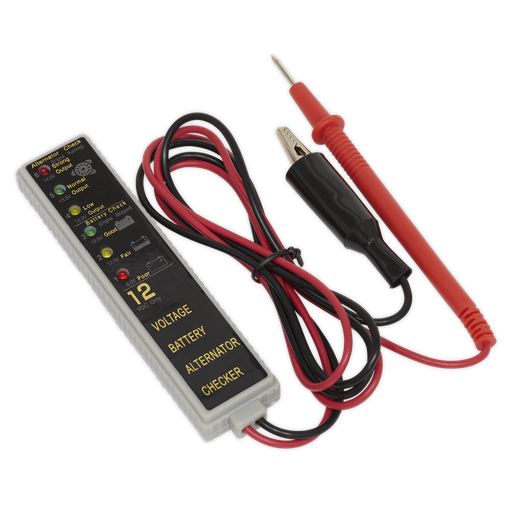 [AK400] LED Battery & Alternator Tester 12V