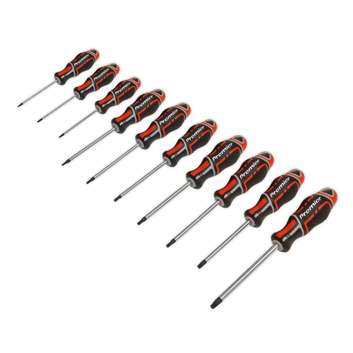 [AK4324] Premier GripMAX® TRX-Star* Screwdriver Set 10pc - Red
