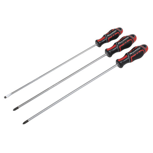 [AK4372] Premier GripMAX® Extra-Long Screwdriver Set 3pc