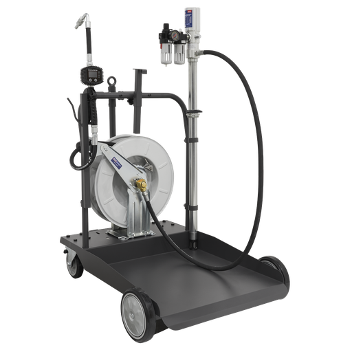[AK4562D] Air Operated Oil Dispensing System with 10m Retractable Hose Reel