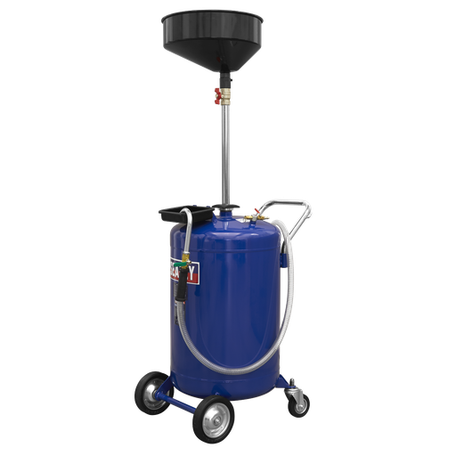[AK458DX] Air Discharge Mobile Oil Drainer 110L