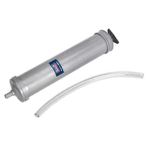 [AK46] Oil Suction Syringe 500ml Metal Body