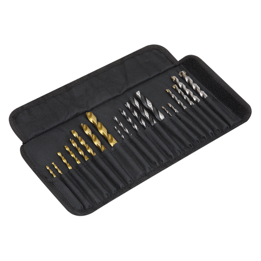 [AK4720] 1/4"Hex Shank Assorted Drill Bit Set 20pc