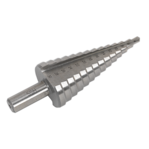 [AK4732] Double Flute HSS M2 Step Drill Bit 4-30mm