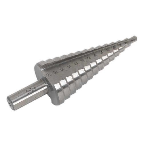 [AK4745] Double Flute HSS 4341 Step Drill Bit 4-30mm
