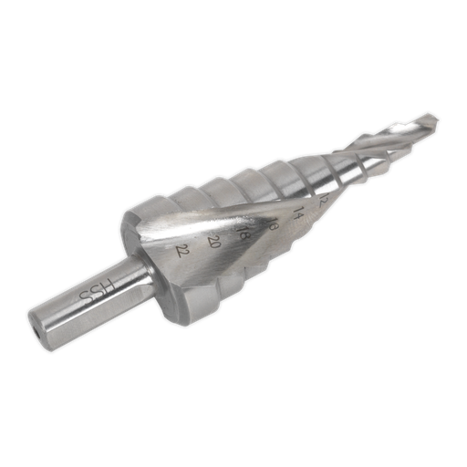 [AK4747] Double Spiral HSS 4341 Step Drill Bit 4-22mm