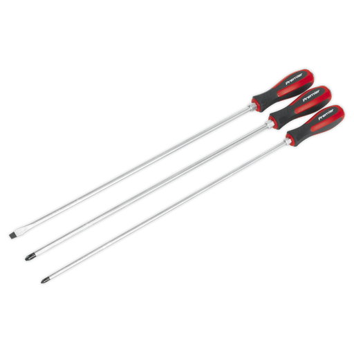 [AK4935] Premier Extra-Long Hammer-Thru Screwdriver Set 450mm 3pc