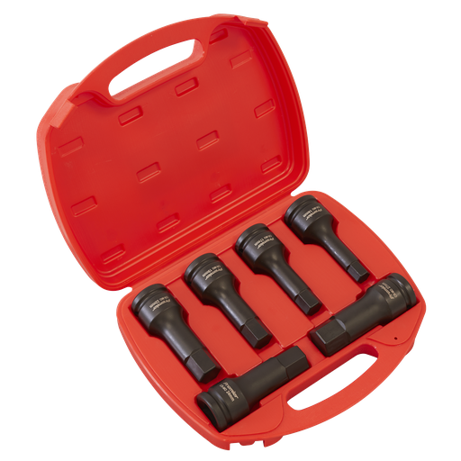 [AK5586] Premier Hex Impact Socket Bit Set 3/4"Sq Drive 6pc