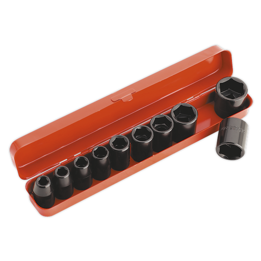 [AK56/11M] Premier Impact Socket Set 1/2"Sq Drive 10pc