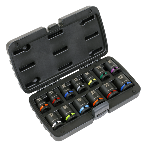 [AK5617M] Premier Impact Socket Set 1/2"Sq Drive 13pc