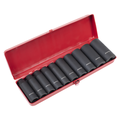 [AK58/11M] Premier Deep Impact Socket Set 1/2"Sq Drive 10pc