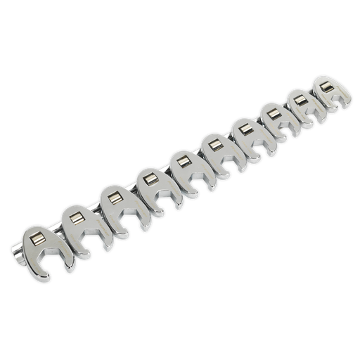 [AK598] Premier Crow's Foot Spanner Set 3/8"Sq Drive 10pc