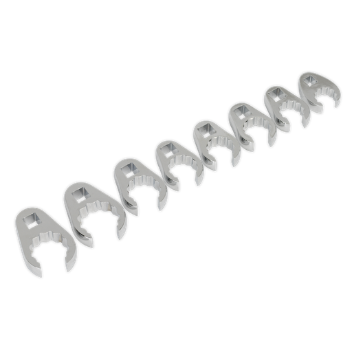 [AK5981] Premier Crow's Foot Spanner Set 1/2"Sq Drive 8pc