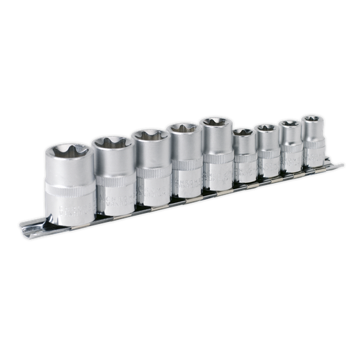 [AK617] Premier TRX-Star* Socket Set 3/8" & 1/2"Sq Drive E10-E14 & E16-E24 9pc