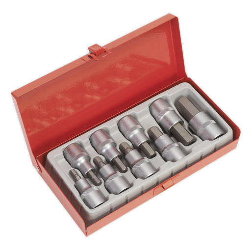 [AK620] Premier Hex Socket Bit Set 1/2"Sq Drive 9pc