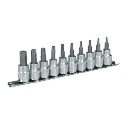 [AK6207] Premier TRX-Star* Socket Bit Set 3/8"Sq Drive 10pc