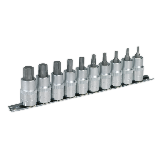 [AK6208] Premier TRX-Star* Socket Bit Set 1/2"Sq Drive 10pc