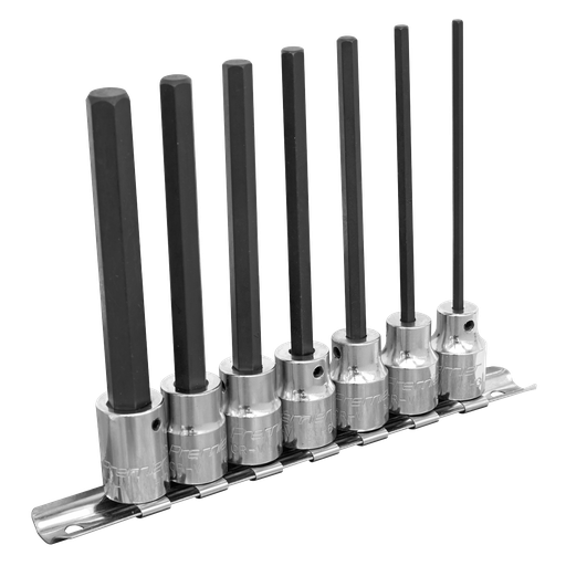 [AK62254] Premier Hex Socket Bit Set 3/8"Sq Drive 110mm 7pc