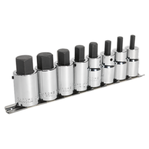 [AK62258] Premier Hex Socket Bit Set 1/2"Sq Drive 8pc