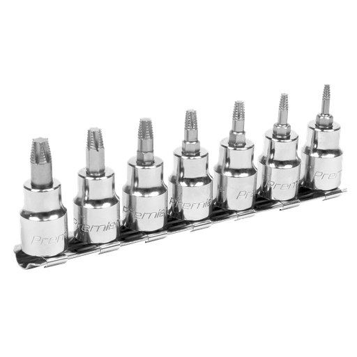 [AK62263] Premier Lock-On™ TRX-Star* Socket Bit Set 3/8"Sq Drive 7pc