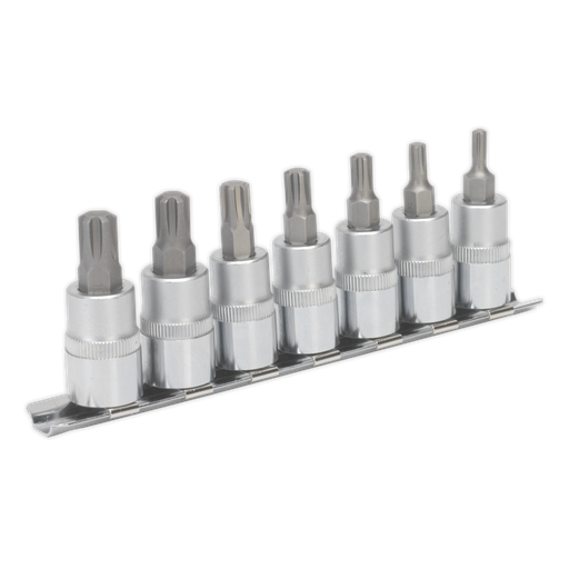 [AK6232] Premier Ribe Socket Bit Set 3/8"Sq Drive 50mm 7pc