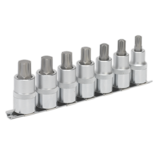 [AK6234] Premier Ribe Socket Bit Set 1/2"Sq Drive 55mm 7pc
